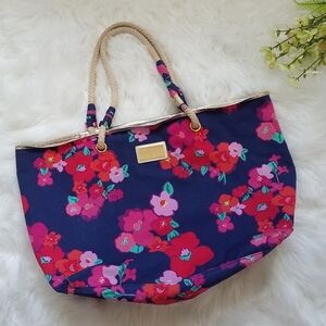 Lilly Pulitzer Floral Tote Bag